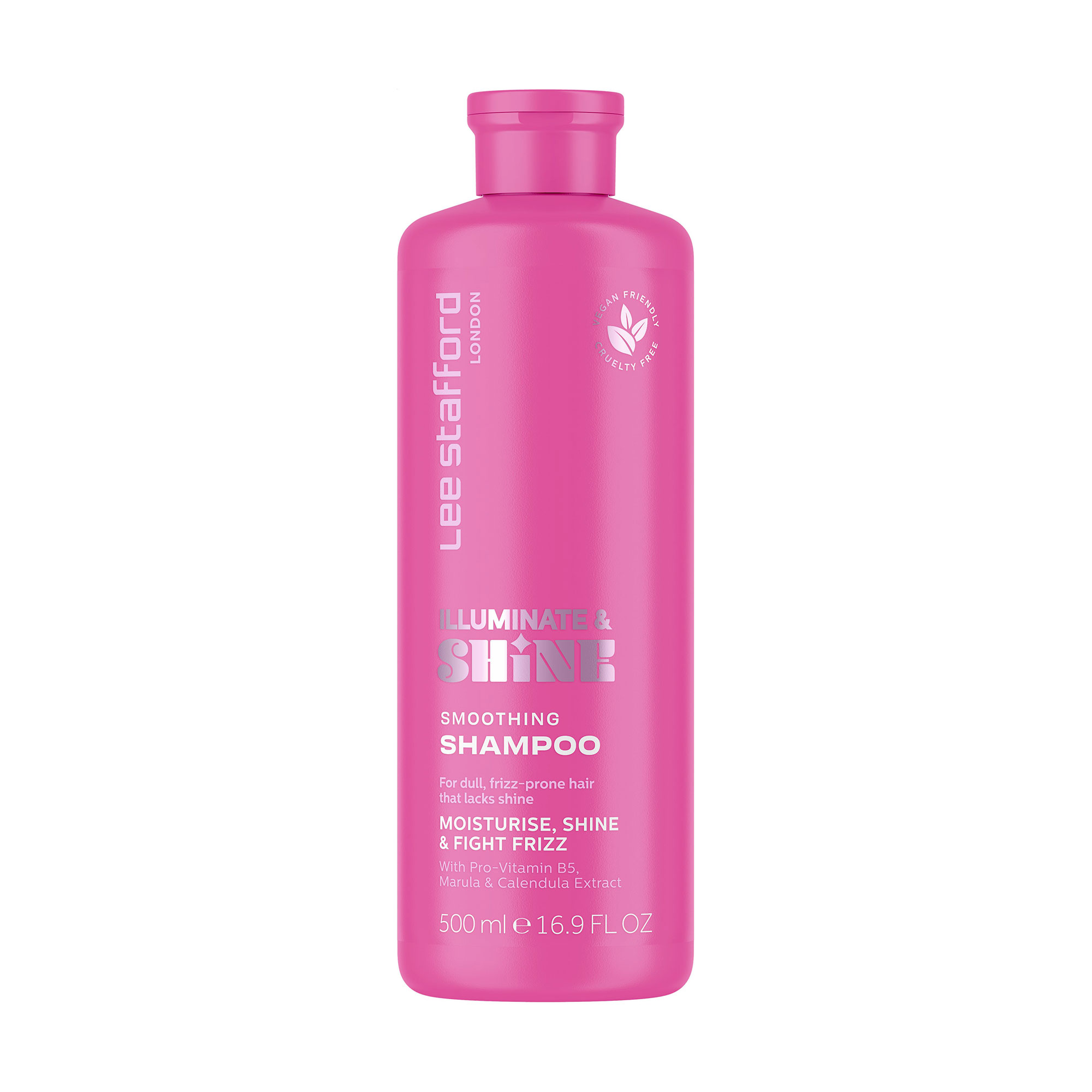 Розгладжувальний шампунь для волосся Lee Stafford Illuminate &amp; Shine Smoothing Shampoo Сяйво та блиск, 500 мл